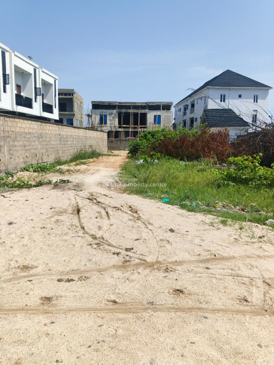 a Full Plot Land Facing 2 Road in a Built Up Developed Secured Estate., L&k Estate Owode, Off Langbasa Road, Ado, Ajah, Lagos, Land for Sale