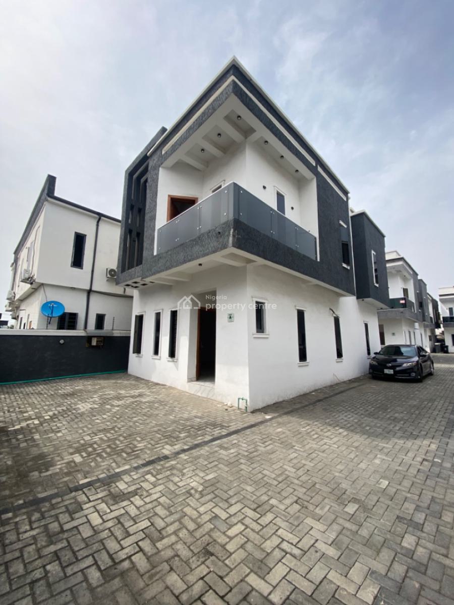 Bran New 4 Bedrooms Semi Detached Duplex, Orchid Road /gated Estate, Lekki Phase 2, Lekki, Lagos, Semi-detached Duplex for Rent