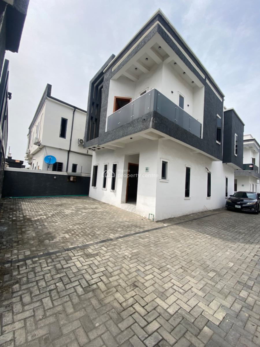 Bran New 4 Bedrooms Semi Detached Duplex, Orchid Road /gated Estate, Lekki Phase 2, Lekki, Lagos, Semi-detached Duplex for Rent