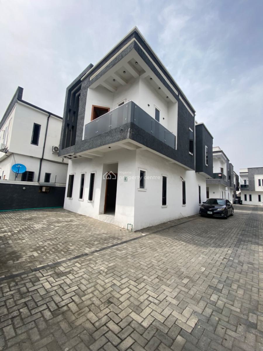Bran New 4 Bedrooms Semi Detached Duplex, Orchid Road /gated Estate, Lekki Phase 2, Lekki, Lagos, Semi-detached Duplex for Rent