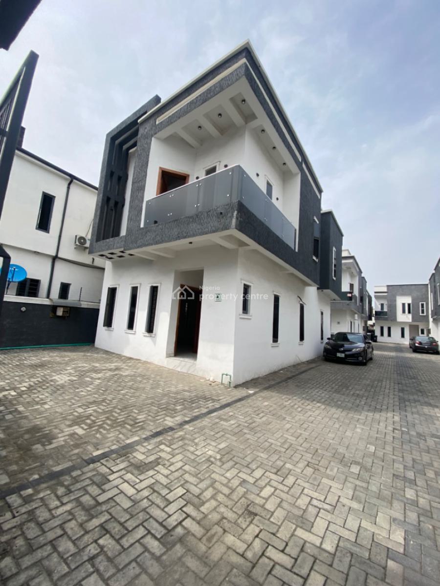Bran New 4 Bedrooms Semi Detached Duplex, Orchid Road /gated Estate, Lekki Phase 2, Lekki, Lagos, Semi-detached Duplex for Rent