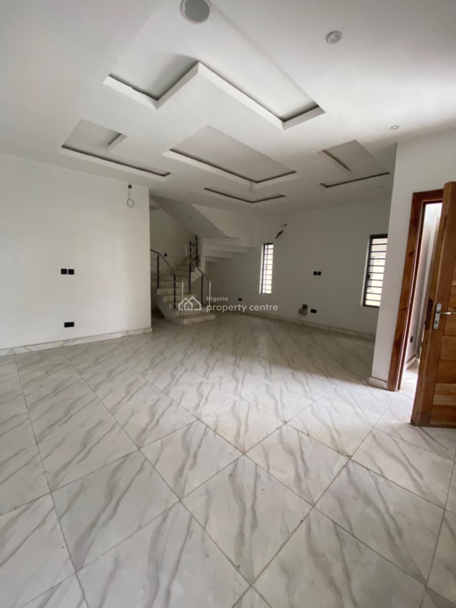 Bran New 4 Bedrooms Semi Detached Duplex, Orchid Road /gated Estate, Lekki Phase 2, Lekki, Lagos, Semi-detached Duplex for Rent