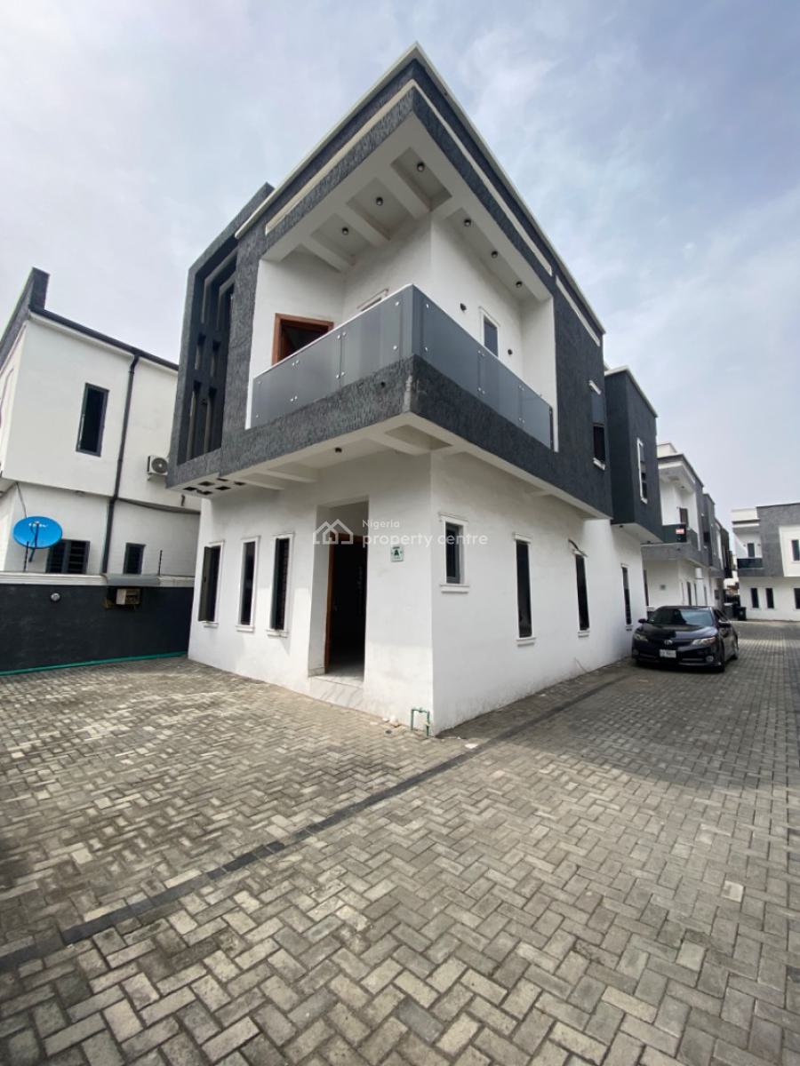 Bran New 4 Bedrooms Semi Detached Duplex, Orchid Road /gated Estate, Lekki Phase 2, Lekki, Lagos, Semi-detached Duplex for Rent