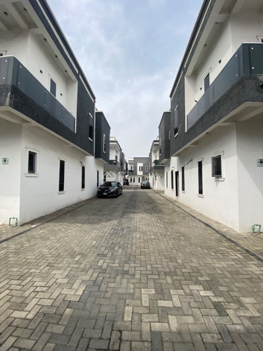 Bran New 4 Bedrooms Semi Detached Duplex, Orchid Road /gated Estate, Lekki Phase 2, Lekki, Lagos, Semi-detached Duplex for Rent