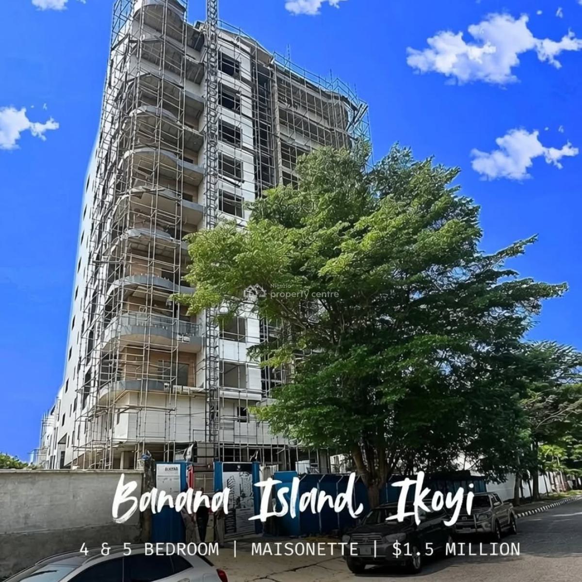 Four Bedroom Apartment, Banana Island, Ikoyi, Lagos, House for Sale