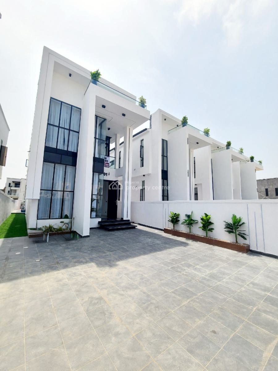 Exquisitely Finished 4 Bedroom Detached Duplex with Swimming Pool & 1b, Ikota Gra, Ikota, Lekki, Lagos, Detached Duplex for Sale