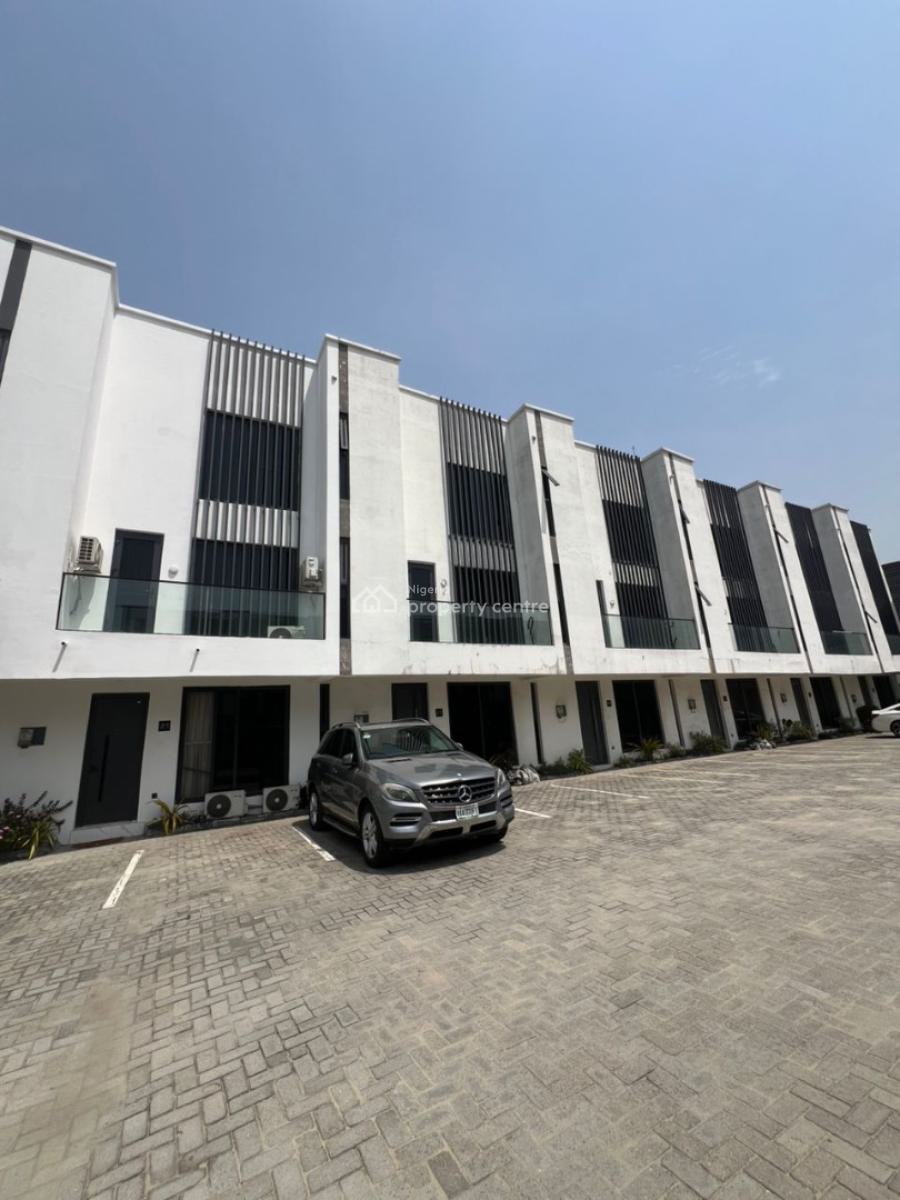 4bedroom Terrace Duplex with Bq, Ilasan, Lekki, Lagos, Terraced Duplex for Rent