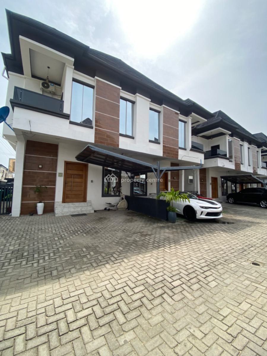 Very Spacious 4 Bedrooms Terrace Duplex, Orchid Road, Lekki Phase 2, Lekki, Lagos, Terraced Duplex for Rent