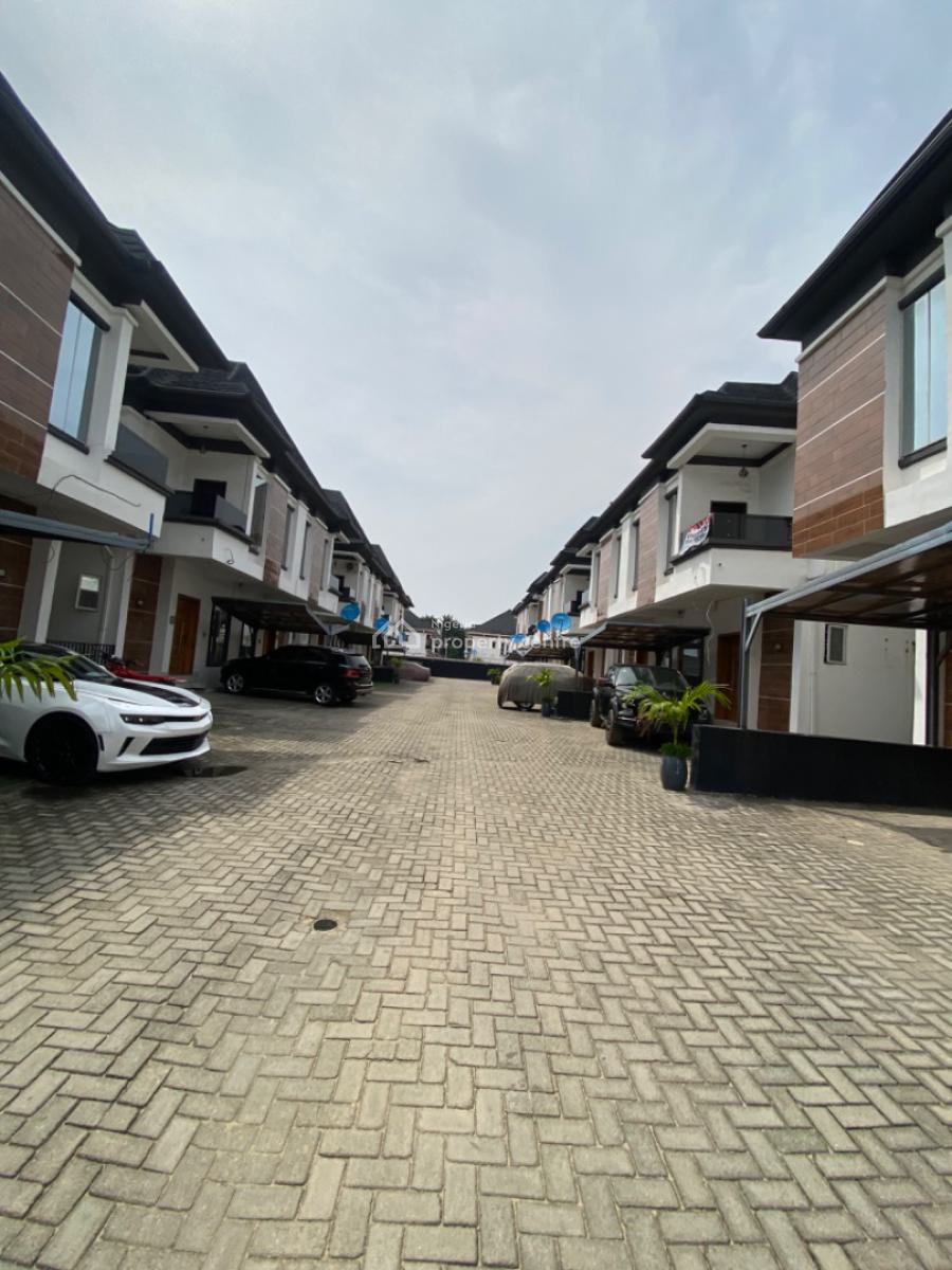 Very Spacious 4 Bedrooms Terrace Duplex, Orchid Road, Lekki Phase 2, Lekki, Lagos, Terraced Duplex for Rent