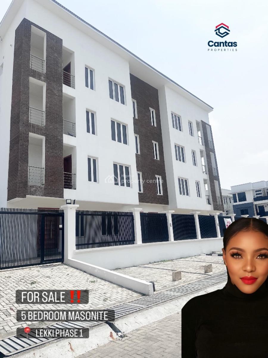 5 Bedroom Maisonette, Lekki Phase 1, Lekki, Lagos, House for Sale