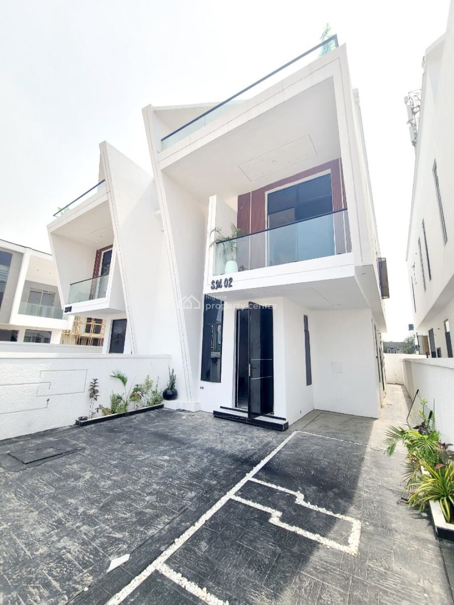 Brand New 4 Bedroom Semi Detached Duplex with 1bq, Ikota Gra, Ikota, Lekki, Lagos, Semi-detached Duplex for Sale