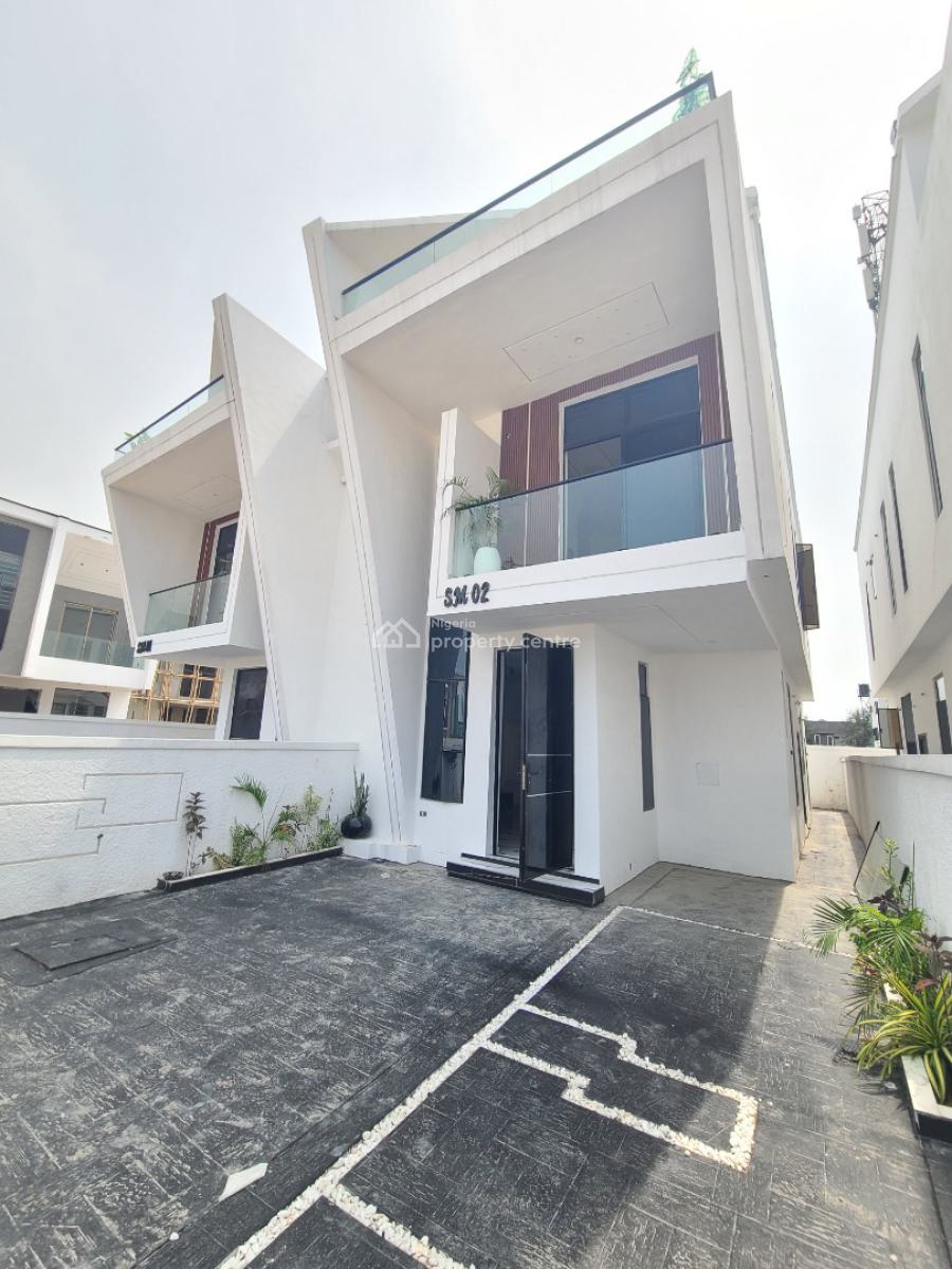 Brand New 4 Bedroom Semi Detached Duplex with 1bq, Ikota Gra, Ikota, Lekki, Lagos, Semi-detached Duplex for Sale