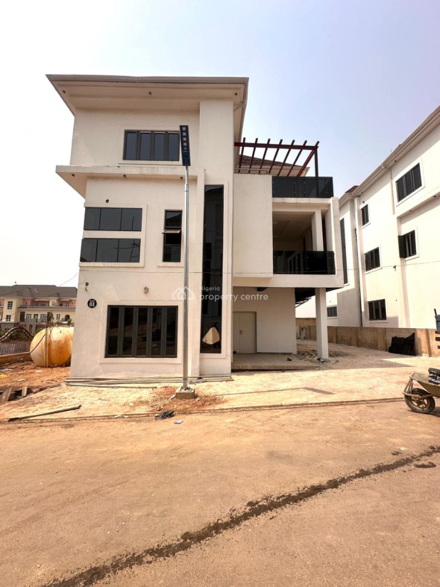 Newly Built 5bedroom Detached Duplex with a Room Bq, Guzape, Abuja, Guzape District, Abuja, Flat / Apartment for Sale