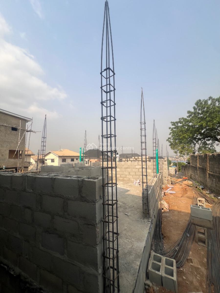 Off Plan 3 Bedrooms Semi Detached -duplex House Within a Secured Zone, Gra Phase 1, Magodo, Lagos, Semi-detached Duplex for Sale