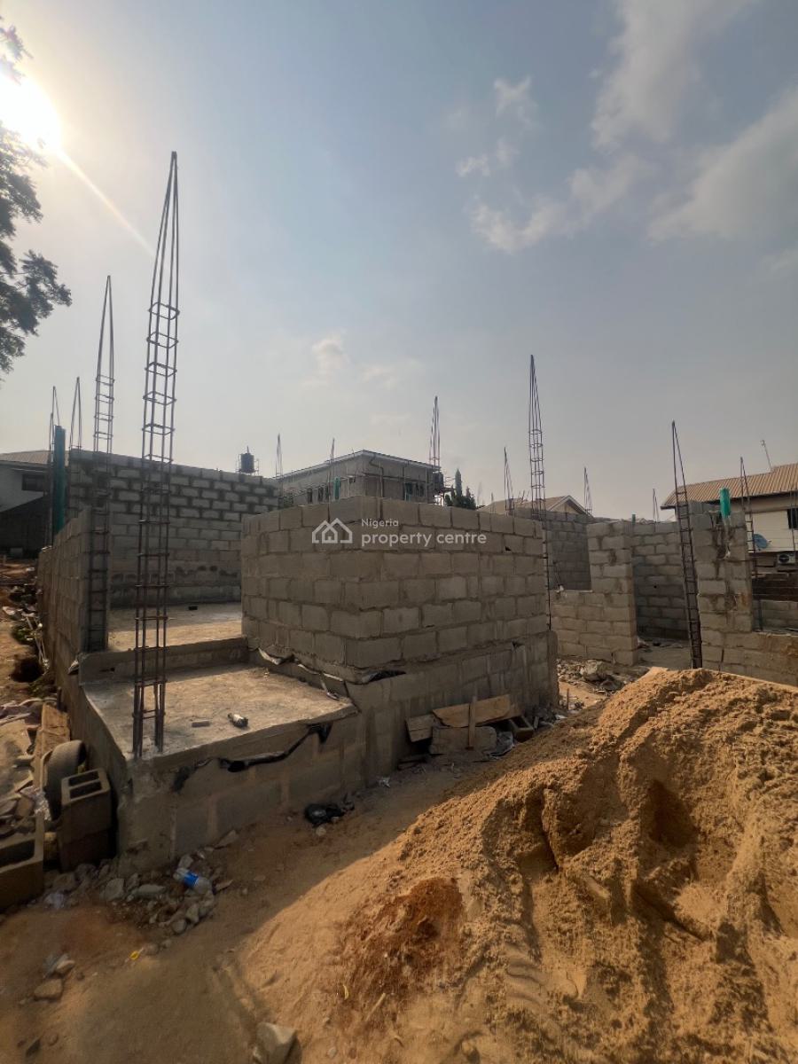 Off Plan 3 Bedrooms Semi Detached -duplex House Within a Secured Zone, Gra Phase 1, Magodo, Lagos, Semi-detached Duplex for Sale