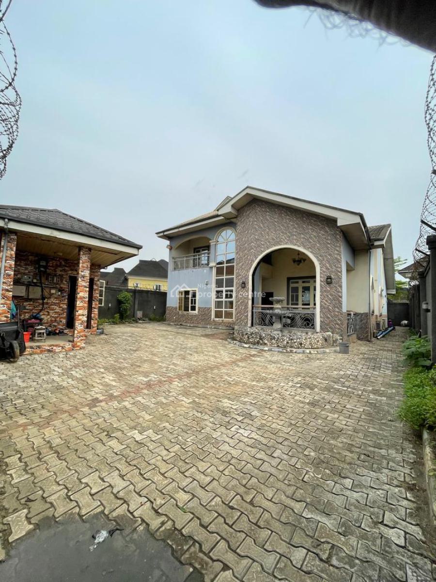 5 Bedroom Duplex with 1 Bedroom Bq, Nta Road, Mgbuoba, Port Harcourt, Rivers, Detached Duplex for Sale
