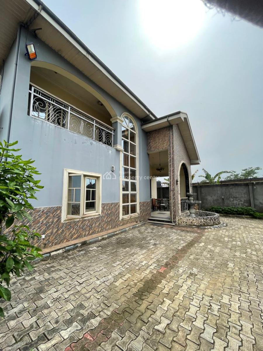 5 Bedroom Duplex with 1 Bedroom Bq, Nta Road, Mgbuoba, Port Harcourt, Rivers, Detached Duplex for Sale