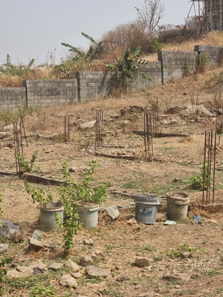 Estate Plot at Dpc Level, Estate Along Von Road, Lugbe District, Abuja, Residential Land for Sale