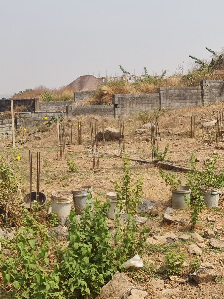 Estate Plot at Dpc Level, Estate Along Von Road, Lugbe District, Abuja, Residential Land for Sale