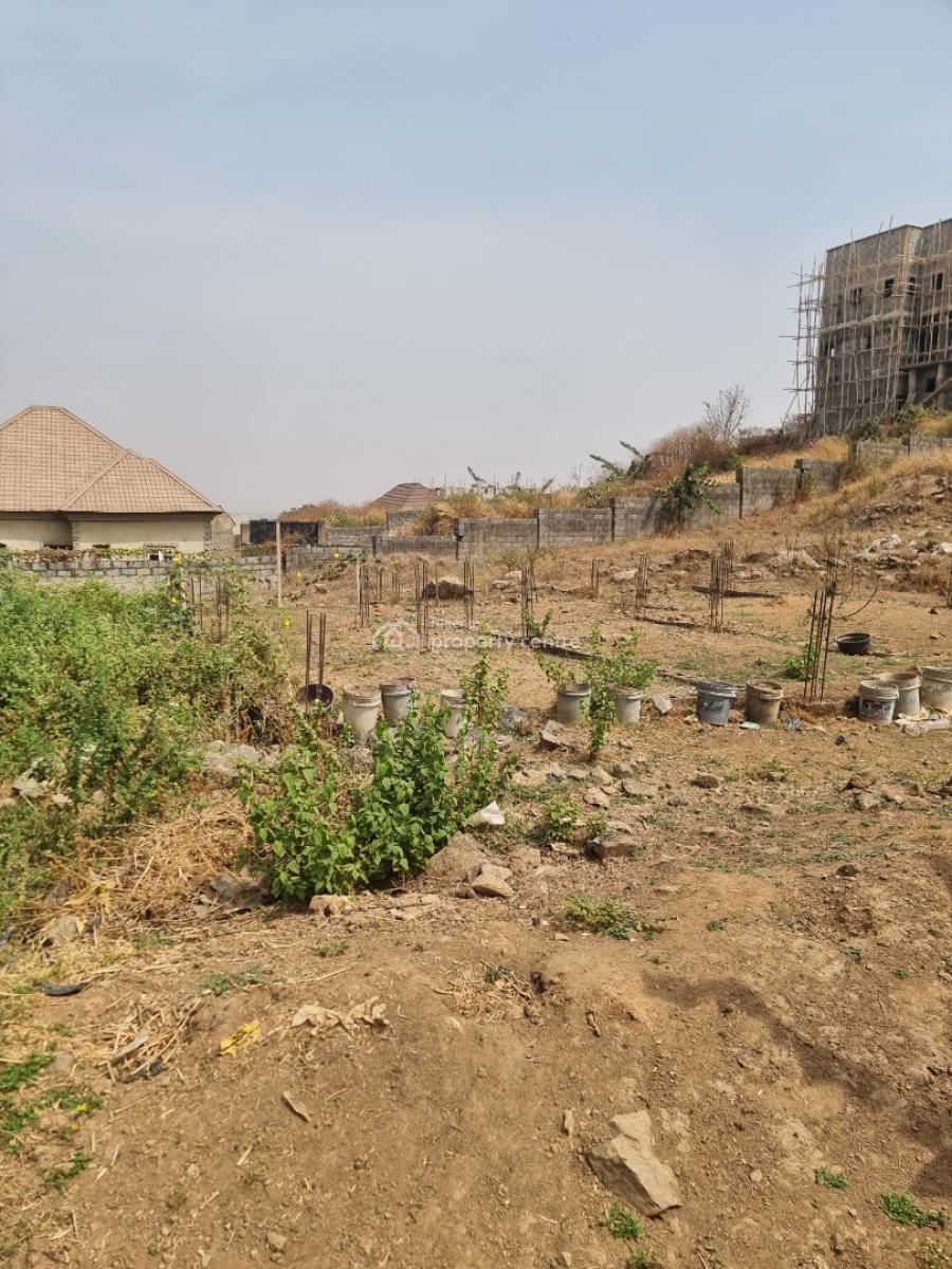 Estate Plot at Dpc Level, Estate Along Von Road, Lugbe District, Abuja, Residential Land for Sale