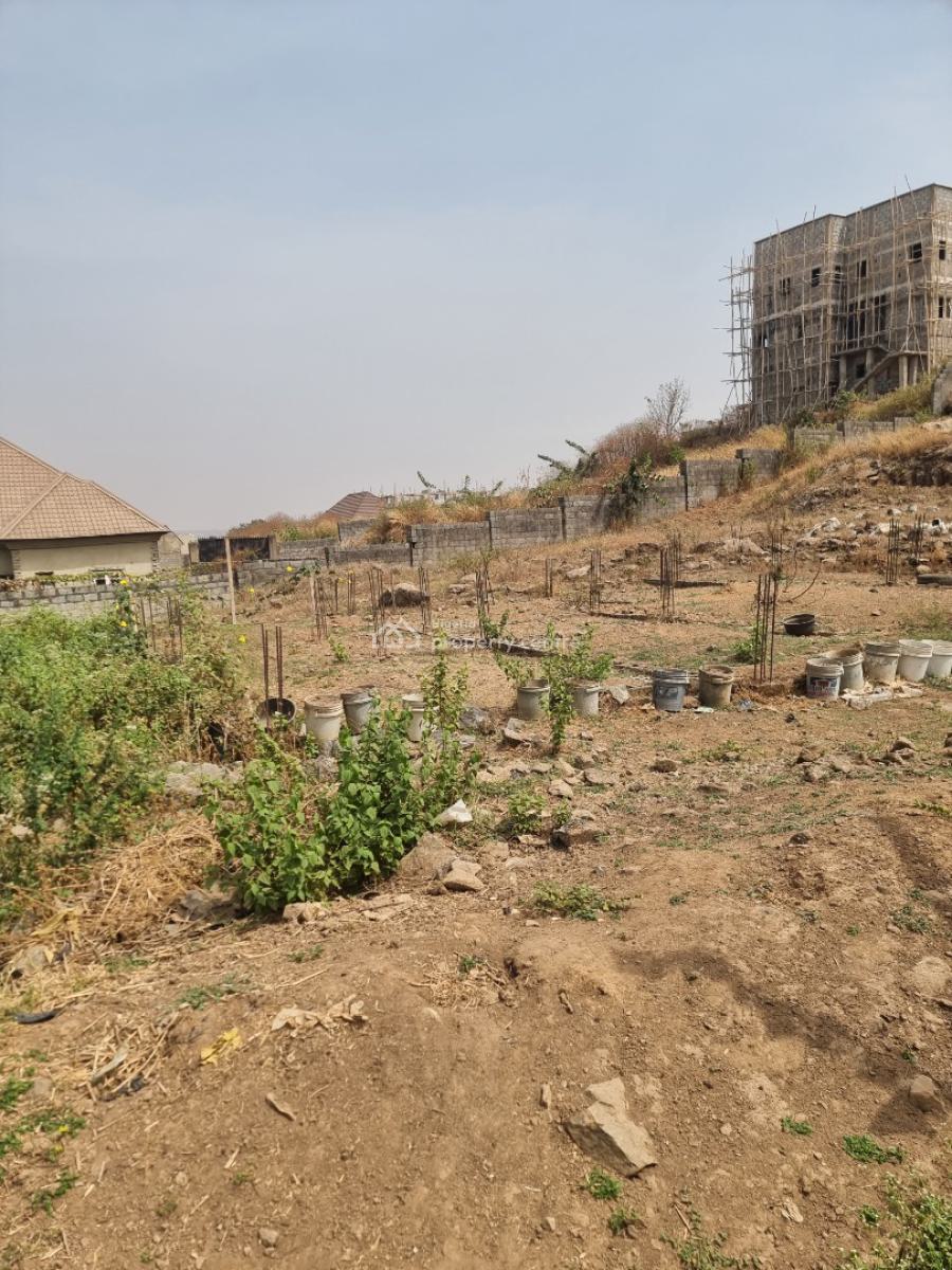 Estate Plot at Dpc Level, Estate Along Von Road, Lugbe District, Abuja, Residential Land for Sale