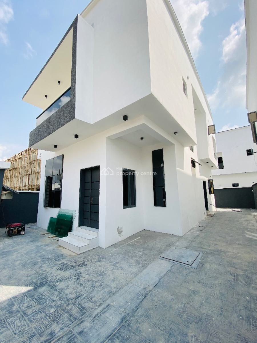 Spacious 4-bedroom Detached Home in a Serene Estate, Sangotedo, Ajah, Lagos, Detached Duplex for Sale