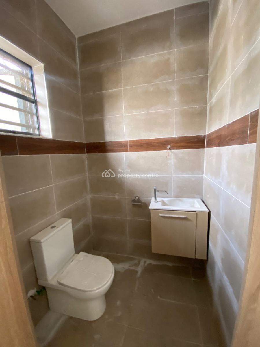 Serviced Estate 2bedroom Terrace Duplex with Bq and Inverter, Gate Estate By Blenco Supermarket  Before Shop Rite, Sangotedo, Ajah, Lagos, Terraced Duplex for Rent