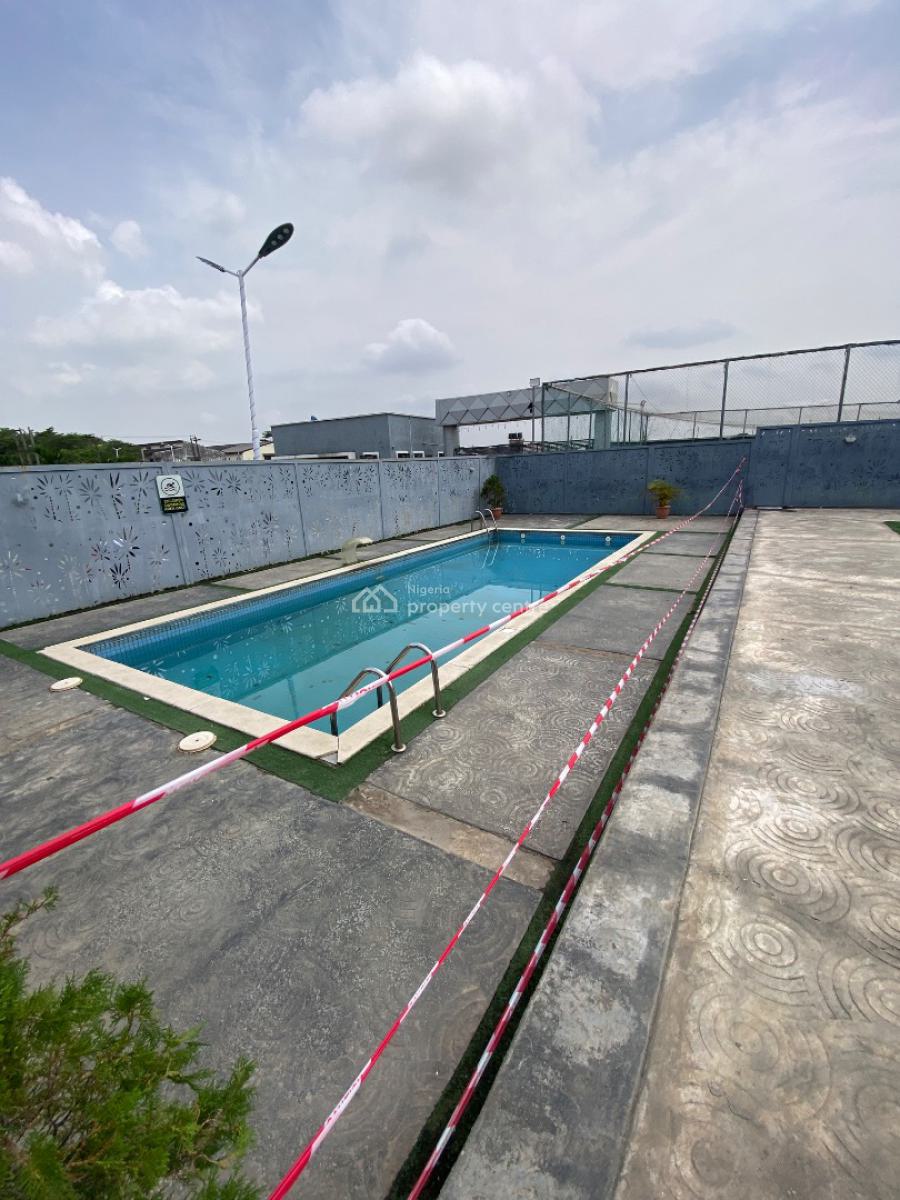 Serviced Estate 2bedroom Terrace Duplex with Bq and Inverter, Gate Estate By Blenco Supermarket  Before Shop Rite, Sangotedo, Ajah, Lagos, Terraced Duplex for Rent