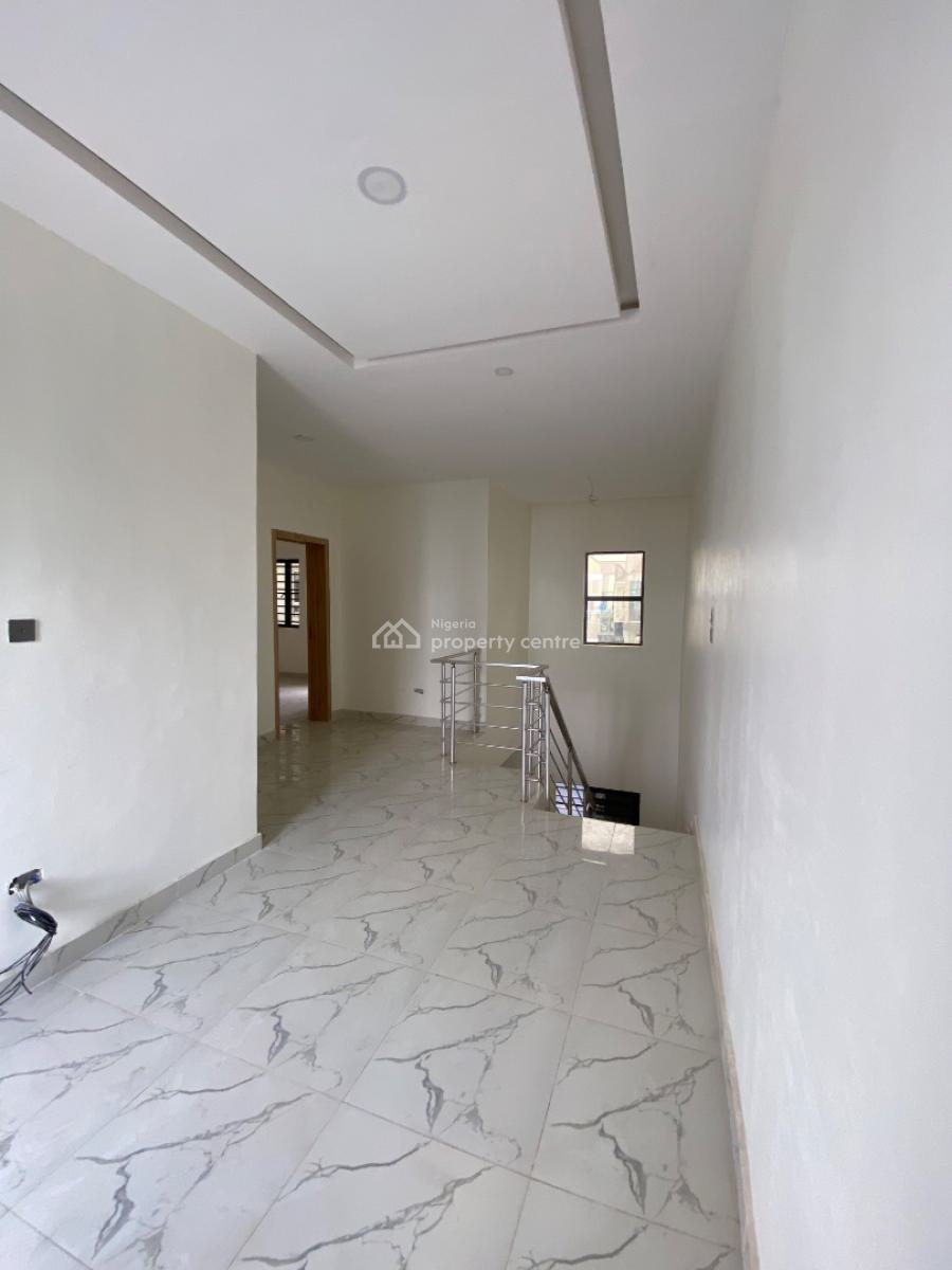 Serviced Estate 2bedroom Terrace Duplex with Bq and Inverter, Gate Estate By Blenco Supermarket  Before Shop Rite, Sangotedo, Ajah, Lagos, Terraced Duplex for Rent