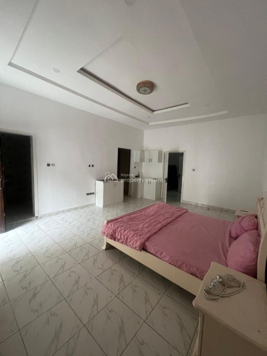 Spacious Partly Furnished Studio Apartment, Ikota Gra, Ikota, Lekki, Lagos, Self Contain (single Rooms) for Rent