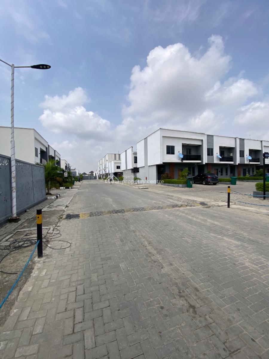 Newly Built 3bedoom Duplex with Bq, Gated Estate By Blenco Supermarket, Sangotedo, Ajah, Lagos, Terraced Duplex for Sale