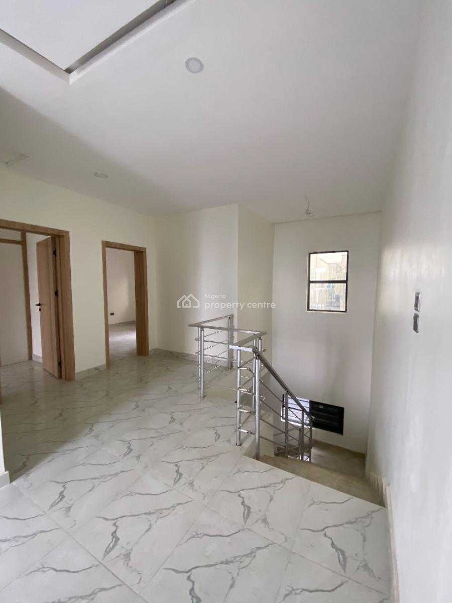 Newly Built 3bedoom Duplex with Bq, Gated Estate By Blenco Supermarket, Sangotedo, Ajah, Lagos, Terraced Duplex for Sale