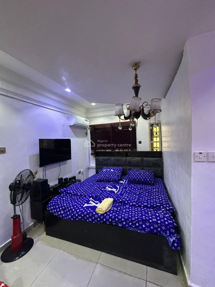 Fully Furnished Luxury, Serviced 1 Bedroom Apartment with Guest Toilet, Gra, Ogudu, Lagos, Mini Flat (room and Parlour) for Rent