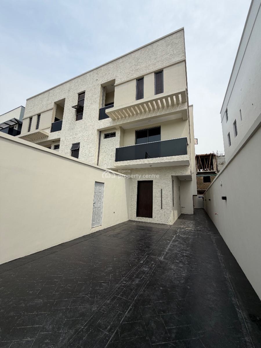 Newly Built 4bedroom Semi Detached House with Bq, Lekki Phase 1, Lekki, Lagos, Semi-detached Duplex for Rent