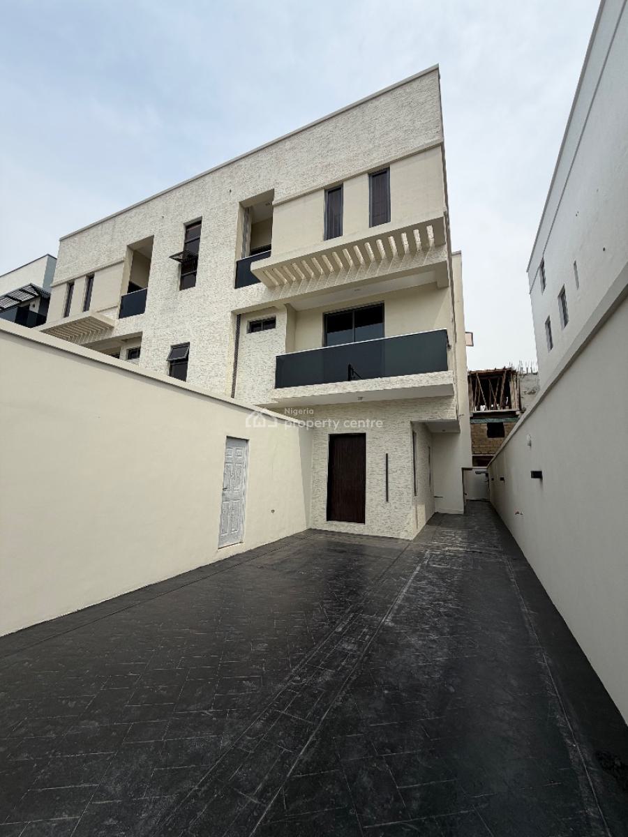 Newly Built 4bedroom Semi Detached House with Bq, Lekki Phase 1, Lekki, Lagos, Semi-detached Duplex for Rent