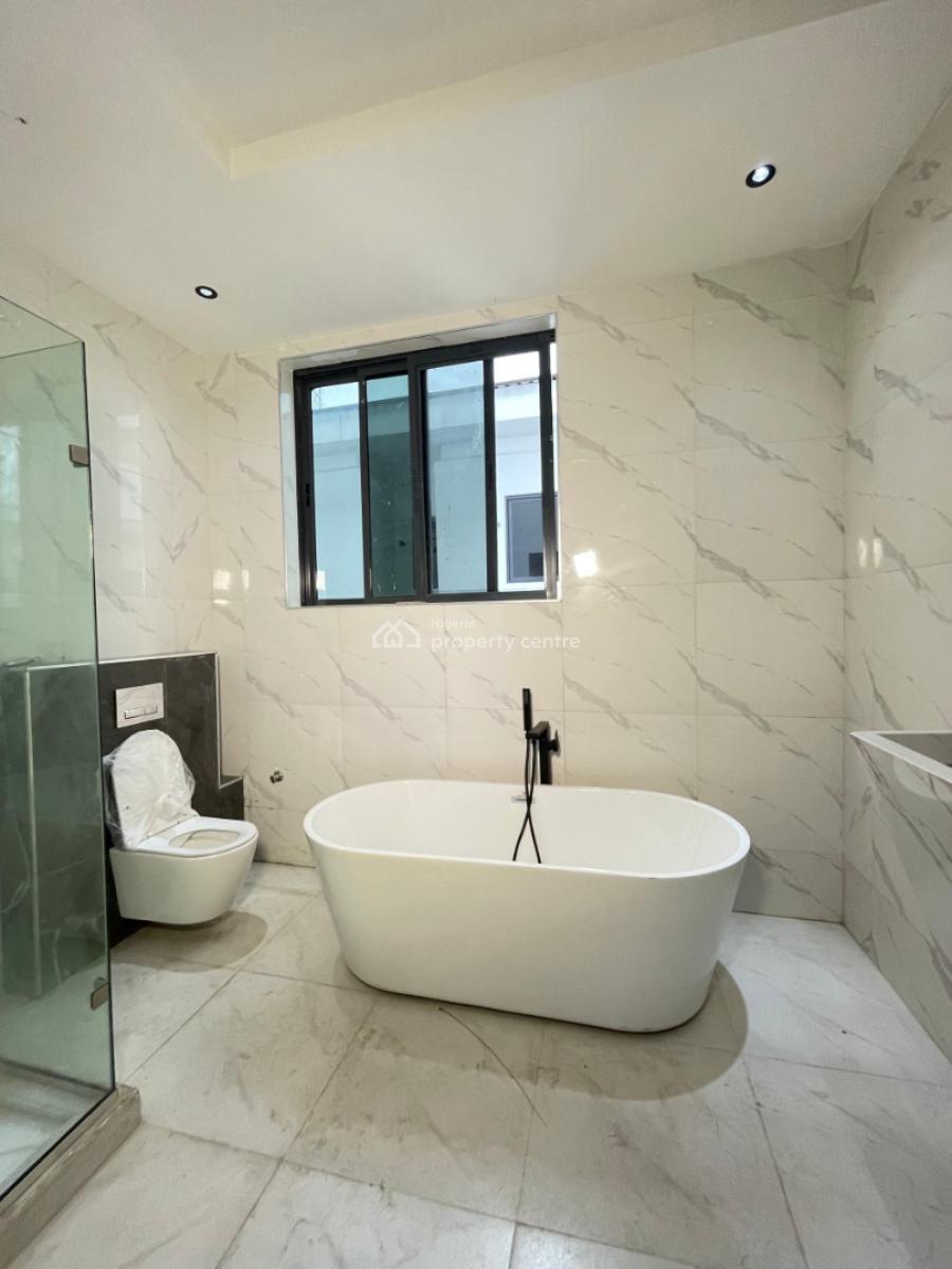 Luxurious Contemporary Serviced 4 Bedroom Terrace with a Room Bq, Ikoyi, Lagos, Terraced Duplex for Rent