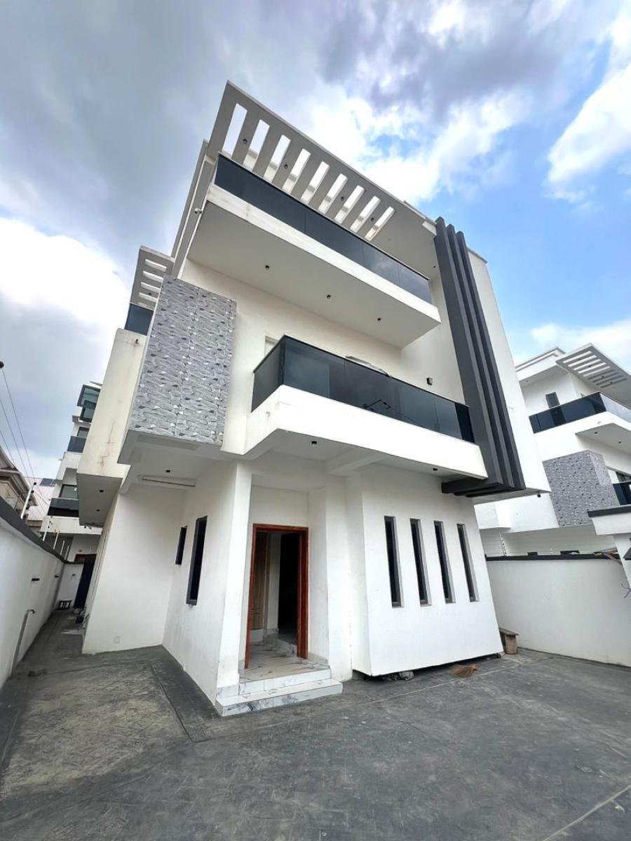 Spacious 5-bedroom Fully Detached House with Cinema Room, Gym Room,, Ologolo, Lekki, Lagos, Detached Duplex for Sale