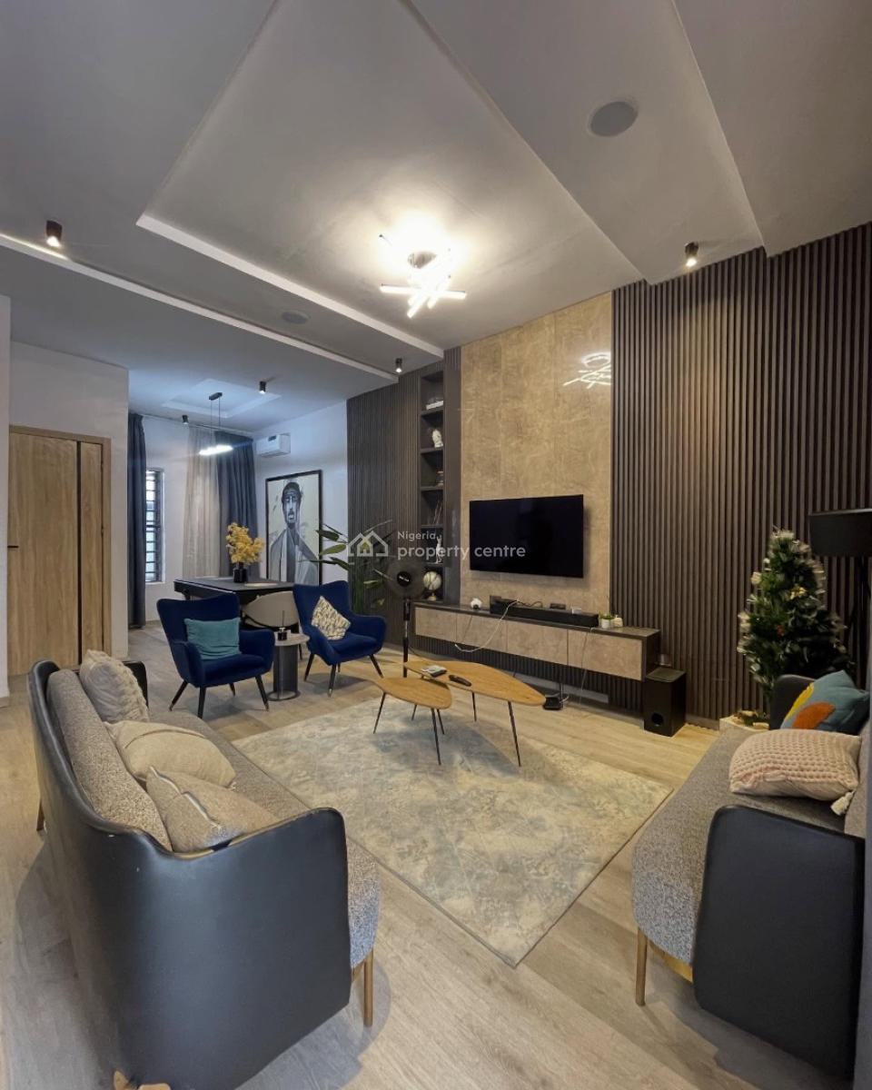 Furnished 4 Bedroom Terrace with a Pool, Orchid, Lekki, Lagos, Terraced Duplex for Rent