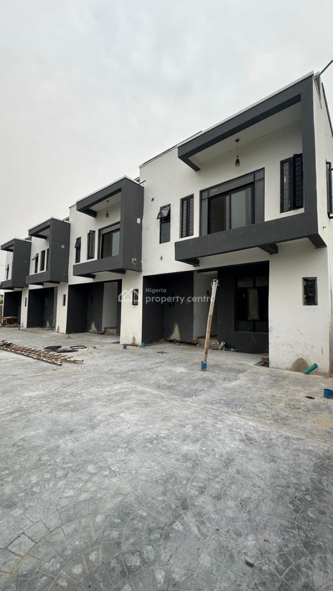 Newly Build 4 Bedroom Terrace Duplex, Mobil, Ajah, Lagos, Terraced Duplex for Sale