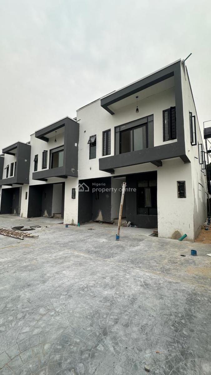 Newly Build 4 Bedroom Terrace Duplex, Mobil, Ajah, Lagos, Terraced Duplex for Sale
