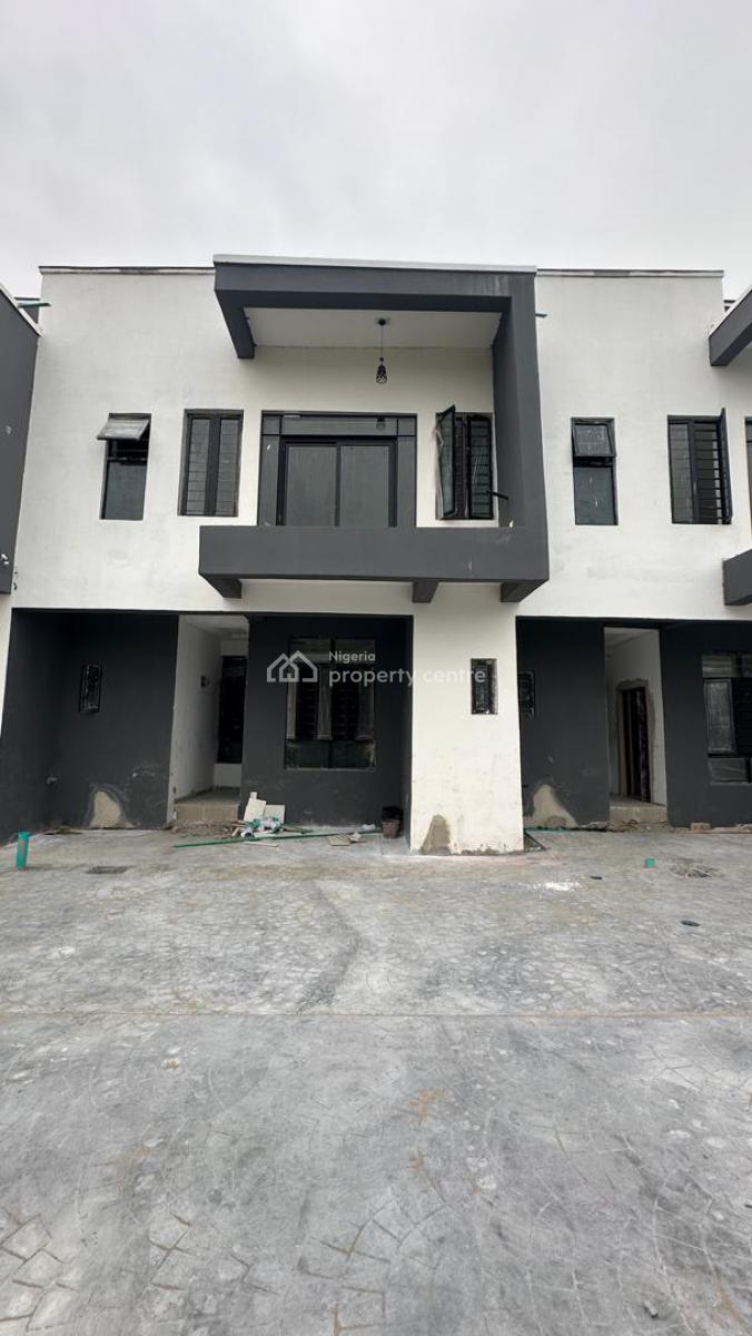 Newly Build 4 Bedroom Terrace Duplex, Mobil, Ajah, Lagos, Terraced Duplex for Sale