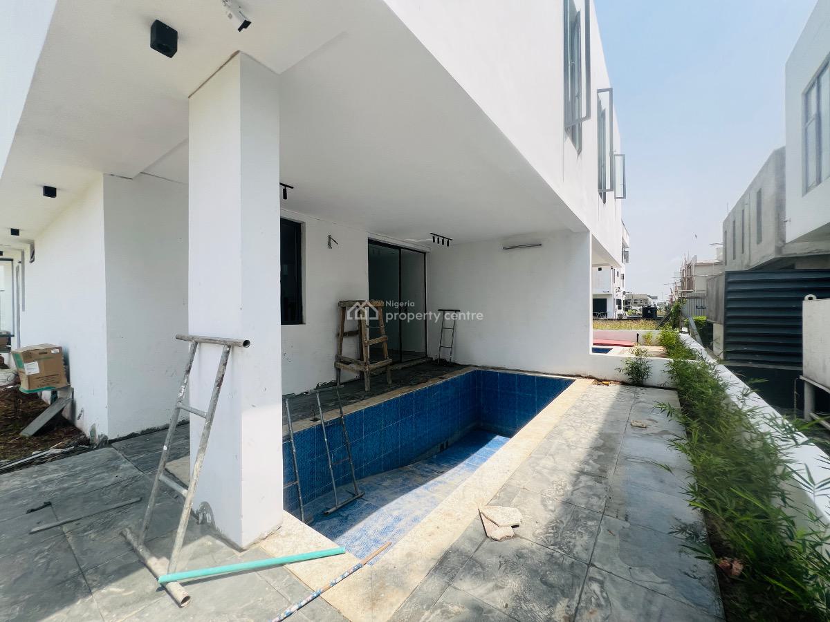 5 Bedroom Duplex with Elevator and Cinema, Cowrie Creek Estate, Ikate, Lekki, Lagos, Semi-detached Duplex for Sale