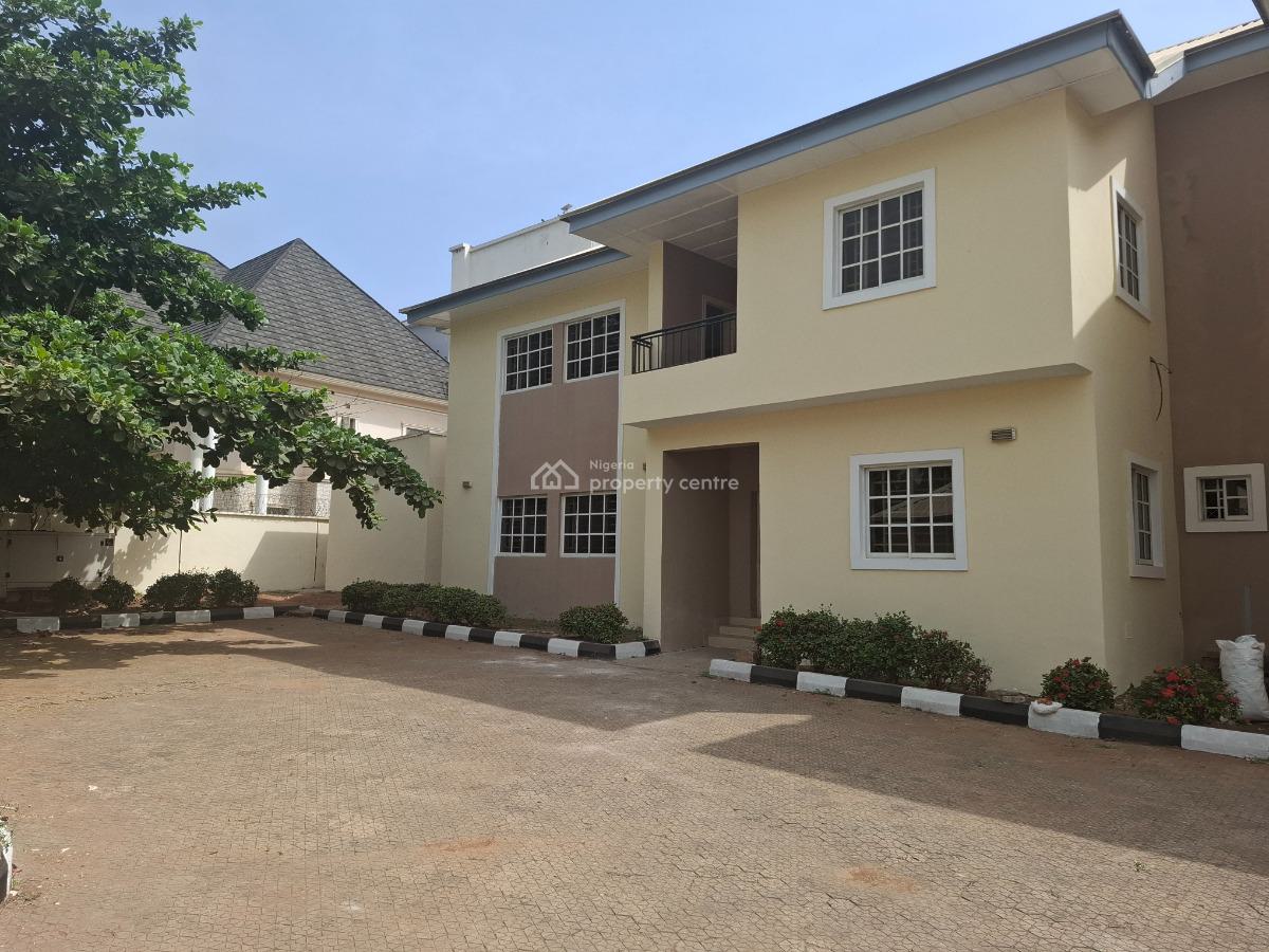 4 Bedroom Twin Duplex Each, with a Bq Each, By Ig of Police House, Maitama District, Abuja, Detached Duplex for Rent