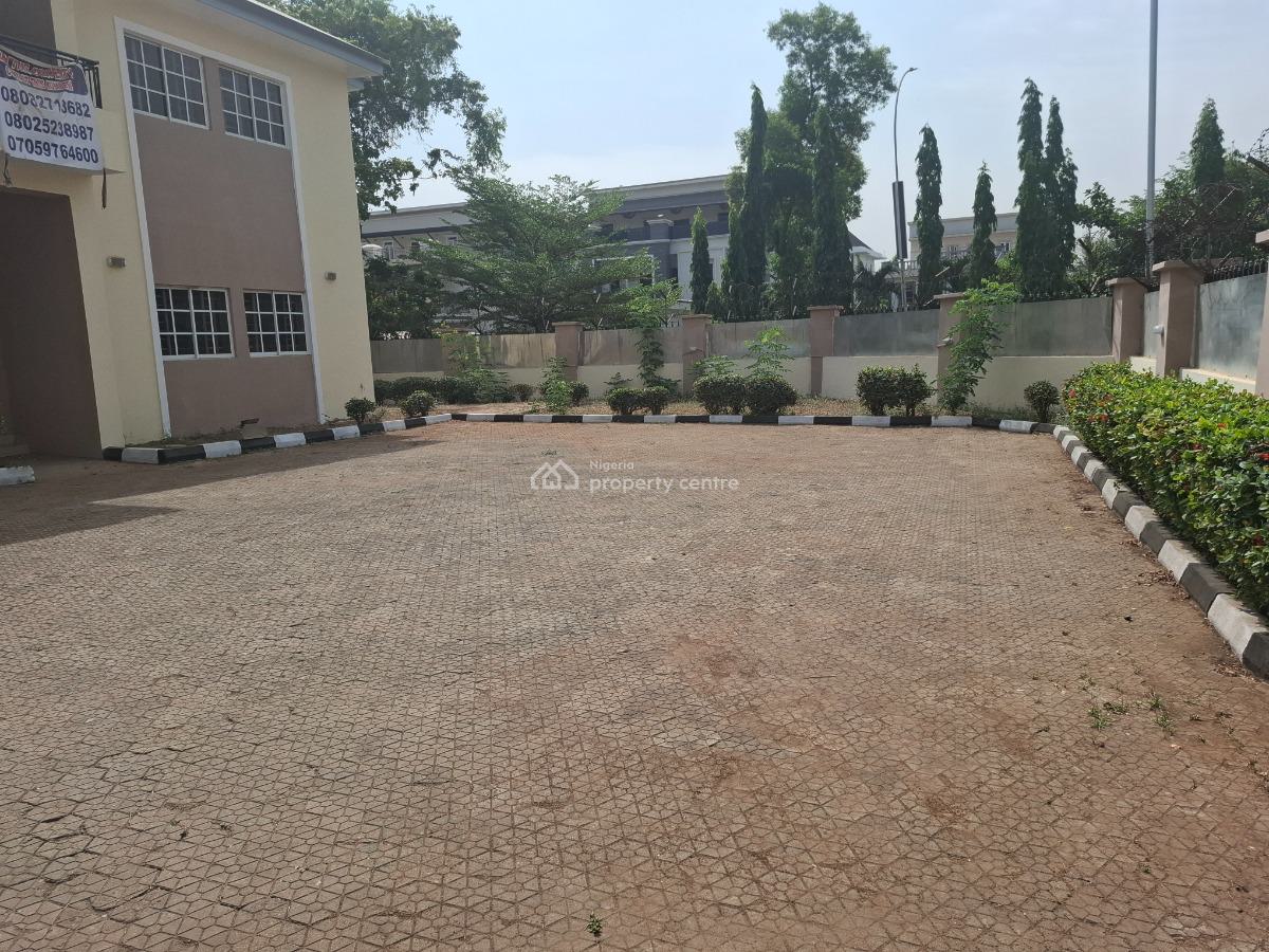 4 Bedroom Twin Duplex Each, with a Bq Each, By Ig of Police House, Maitama District, Abuja, Detached Duplex for Rent