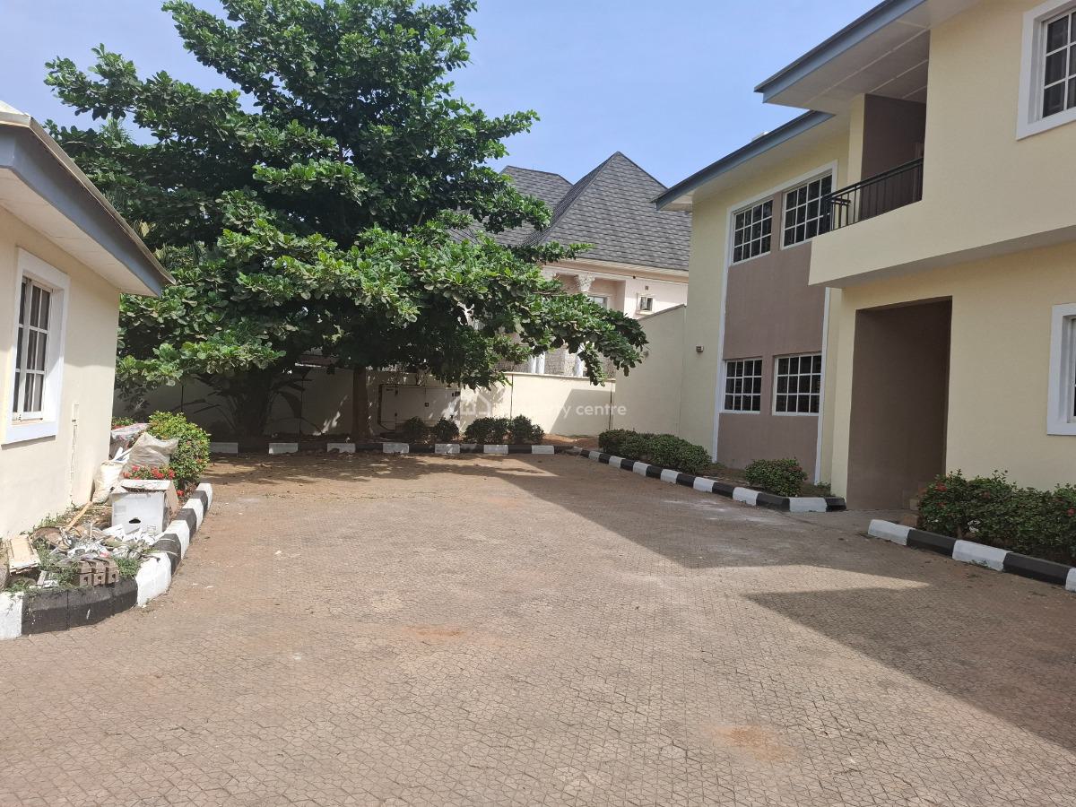 4 Bedroom Twin Duplex Each, with a Bq Each, By Ig of Police House, Maitama District, Abuja, Detached Duplex for Rent