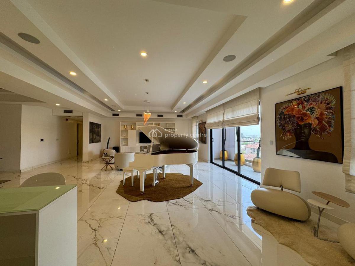 F12 -- 3 Bedroom Apartment (6th Floor), Old Ikoyi, Ikoyi, Lagos, Flat / Apartment Short Let