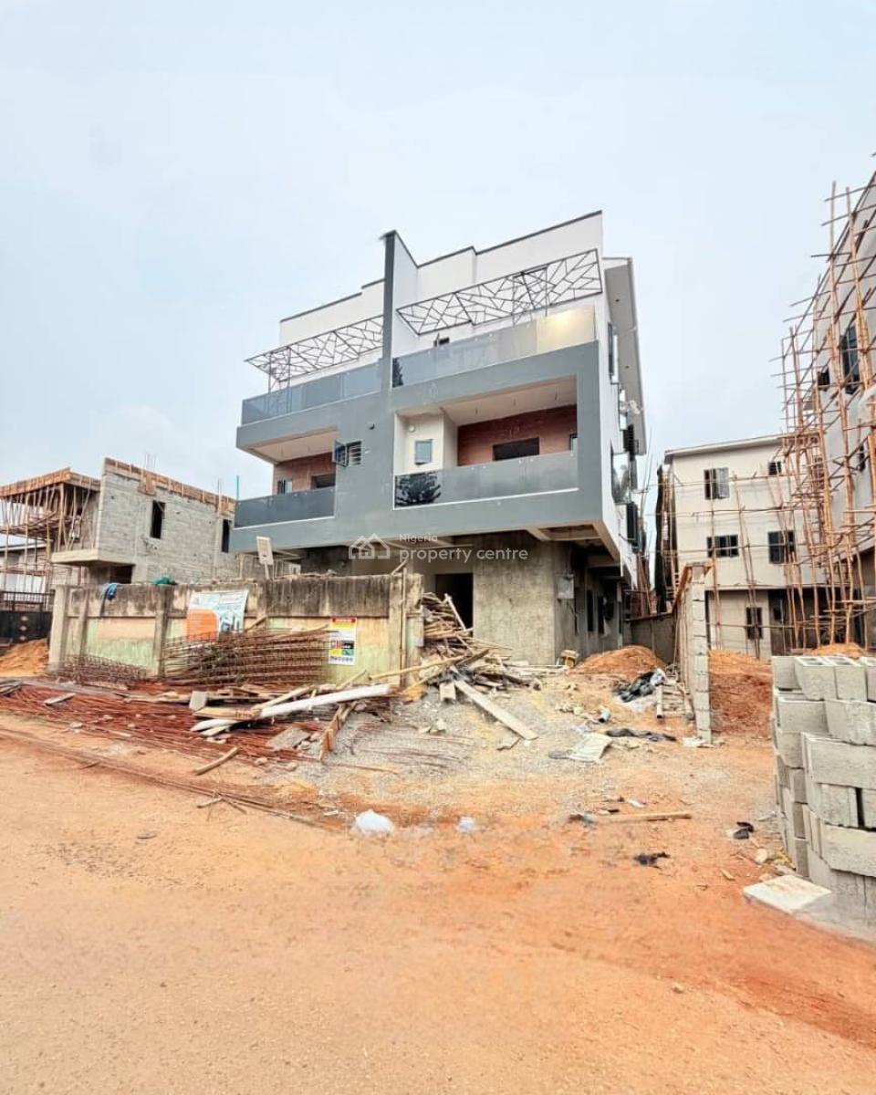 Smartly Built 4 Bedroom Semi Detached Duplex with Bq in Serene Estate, Adeniyi Jones, Ikeja, Lagos, Semi-detached Duplex for Sale