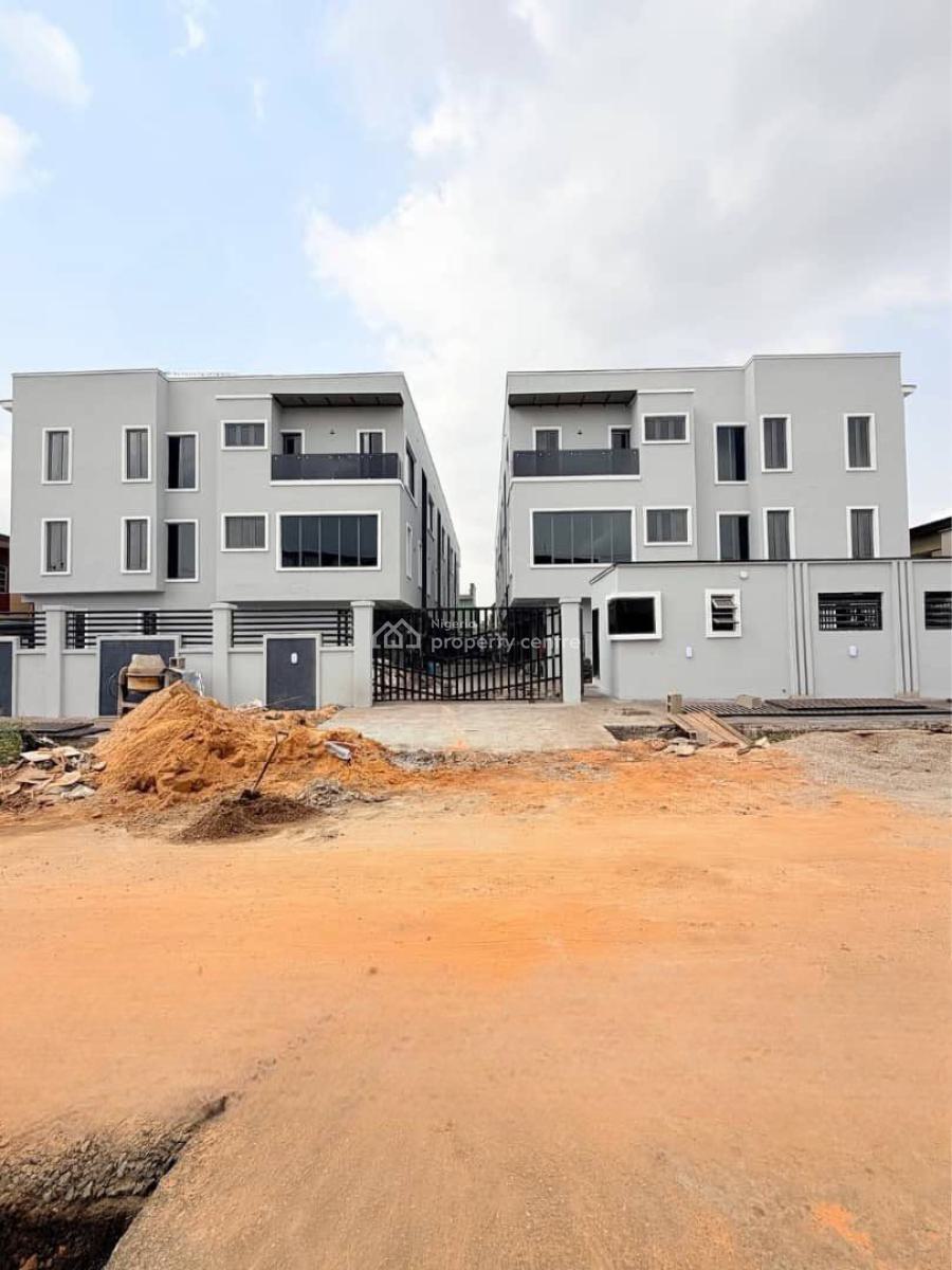 Elegant 4 Bedroom Terrace Duplex with Bq in Serene Environment, Ogba, Ikeja, Lagos, Terraced Duplex for Sale