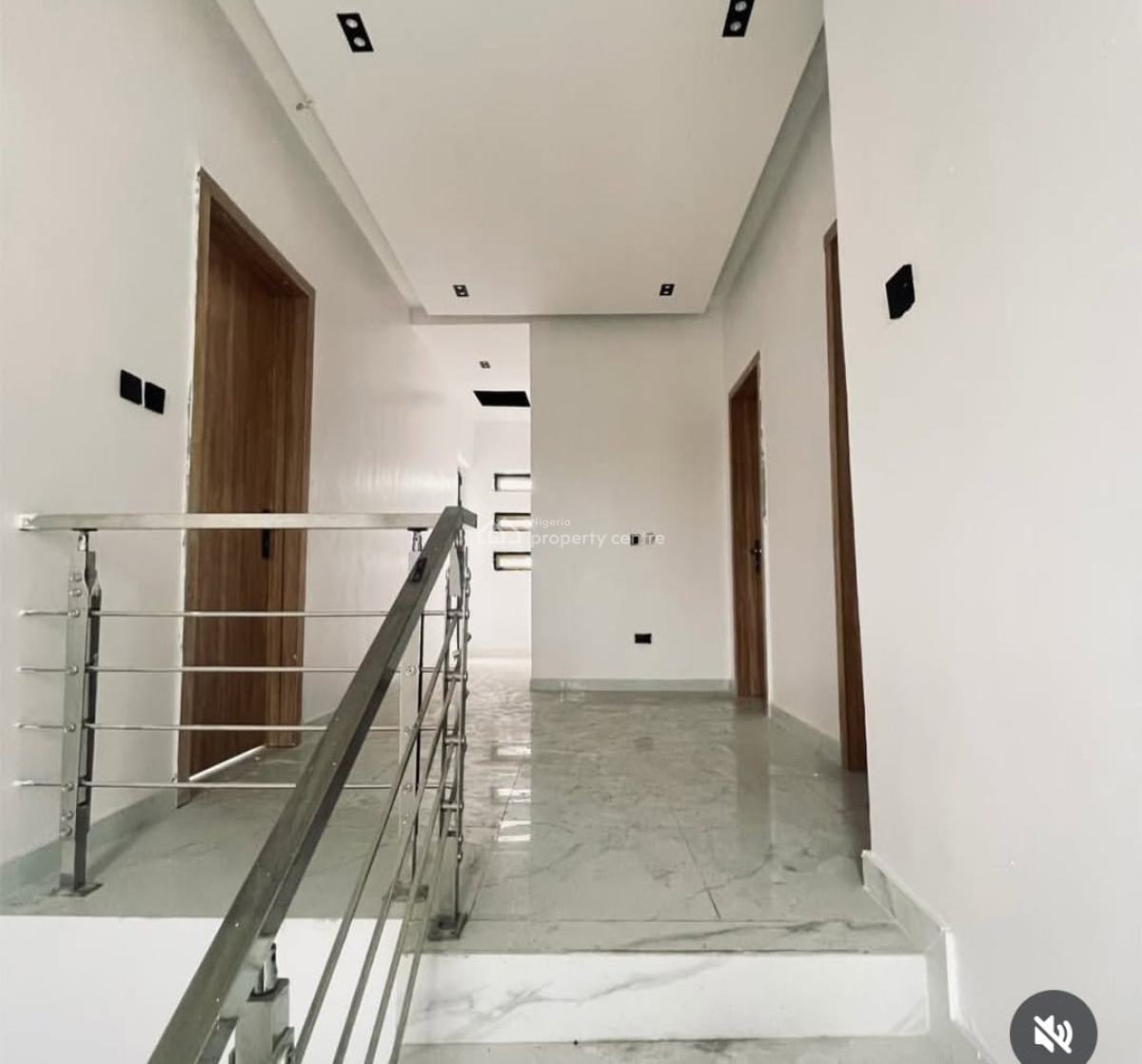 Luxury 4 Bedroom Terrace Duplex with a Room Bq, Sangotedo, Ajah, Lagos, Terraced Duplex for Rent