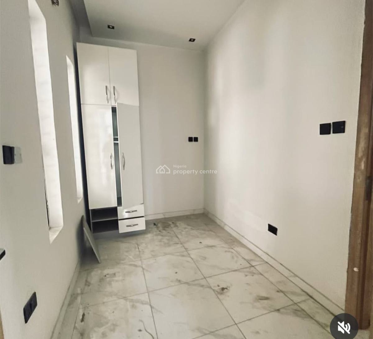 Luxury 4 Bedroom Terrace Duplex with a Room Bq, Sangotedo, Ajah, Lagos, Terraced Duplex for Rent